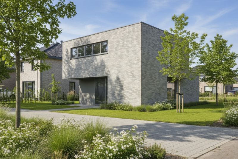Nieuw te bouwen alleenstaande woning te Harelbeke.